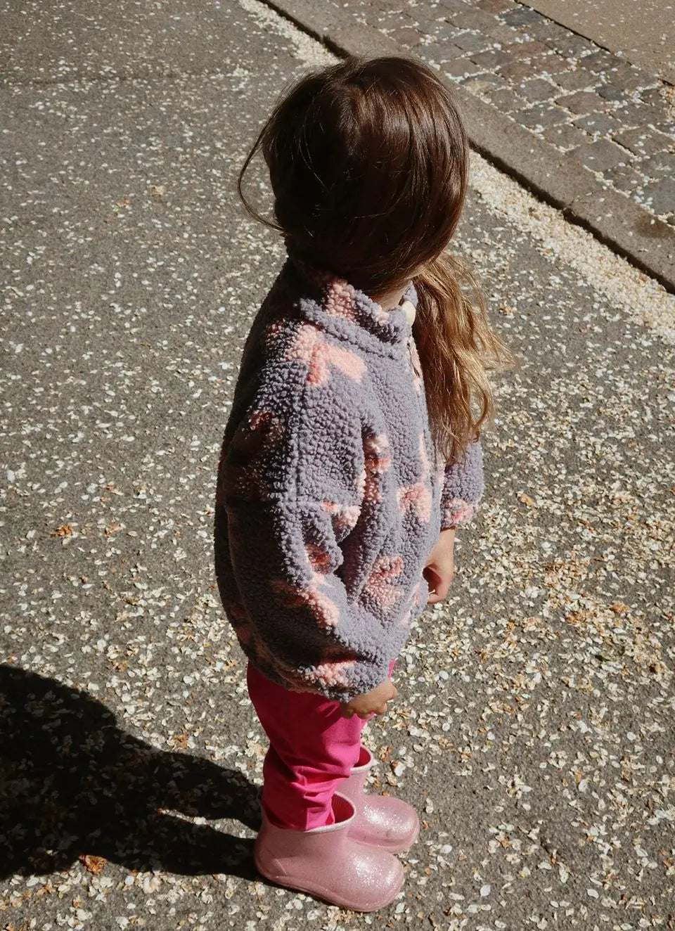 2025 KS Brand Winter Baby Girls Lambswool Jackets Kids Clothes Girls Cartoon Kitten Swan Beetle Outerwear Boys Striped Coat 1-9Y