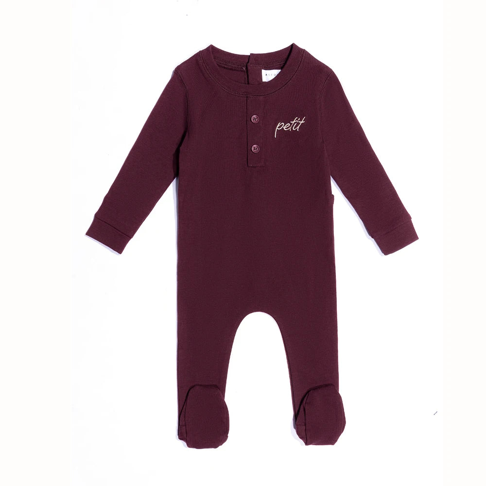 AS 2025 winter cotton letter pj boys girls skinny family matching clothes children fashion dress set footie ﻿