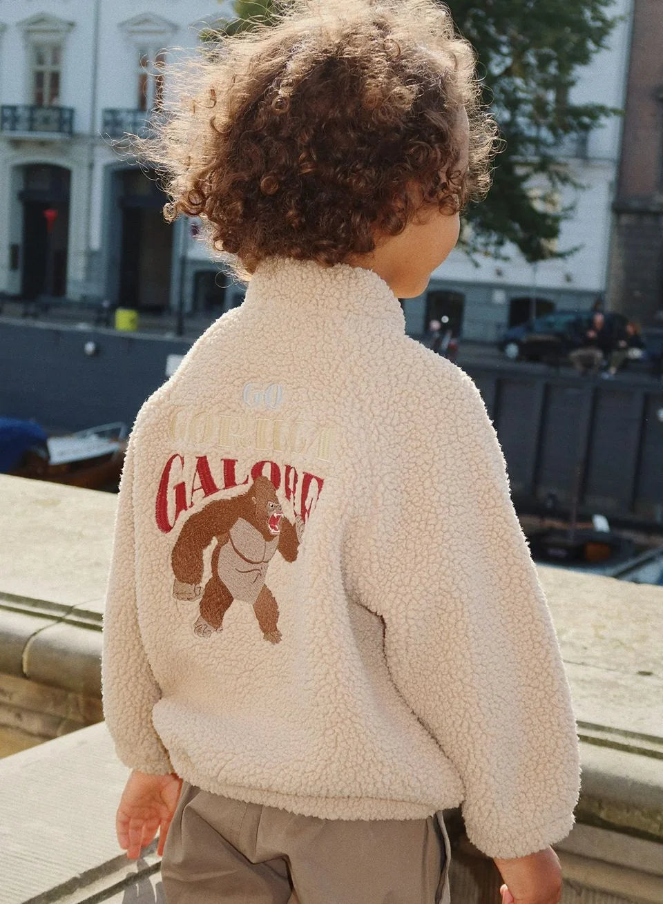 2025 KS Brand Winter Baby Girls Boys Lambswool Cherry Jackets Kids Clothes Boys Sequin Cartoon Outerwear Children's Coats 1-9Yrs