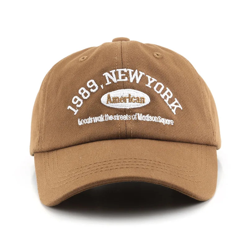 New Letters Embroidery Unisex Baseball Hats For Men Women Soft Cotton Snapback Cap Outdoor Sports Dad Trucker Hat Casquette