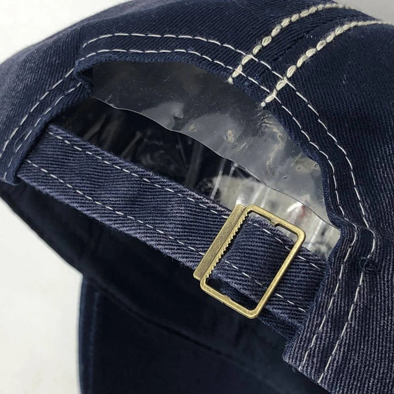 Men Women Cotton Embroidered Letter Printed Baseball Cap Cowboy Hip Hop Dance Club Snapback Hat Visors Summer Sports Sun Hats