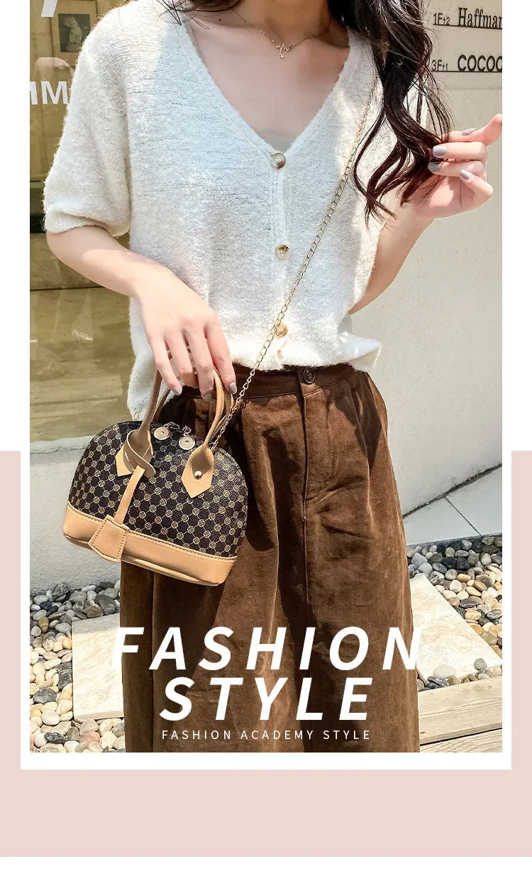 Fashion Handbag Women's Crossbody Bag Advanced Simple Single Shoulder Crossbody Bag Portable Large Capacity Bag