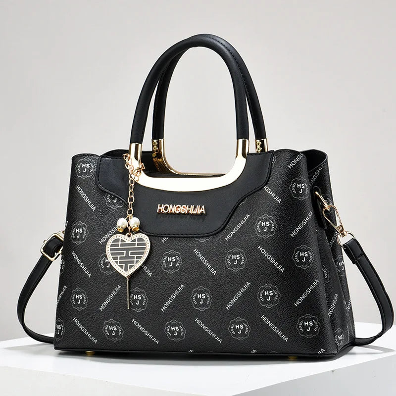 2024 New Women Luxury Handbag Purses Designer Leather Female Shoulder Crossbody Messenger Bags for Female Elegant Tote Sac