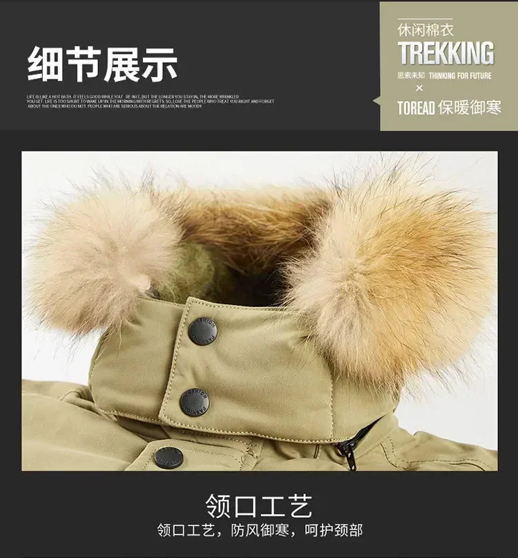 plus size 8XL Men hooded Fashion Mens Parkas Thicken Male Thick Warm Coat Parkas Hooded Winter Windproof Man Jacket Parka mens