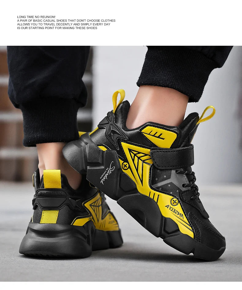 Kids Snow Boots for Boys Girls High Quality Winter Warm Waterproof Children Fashion Sport Shoes Sneakers Girls Snow Boots