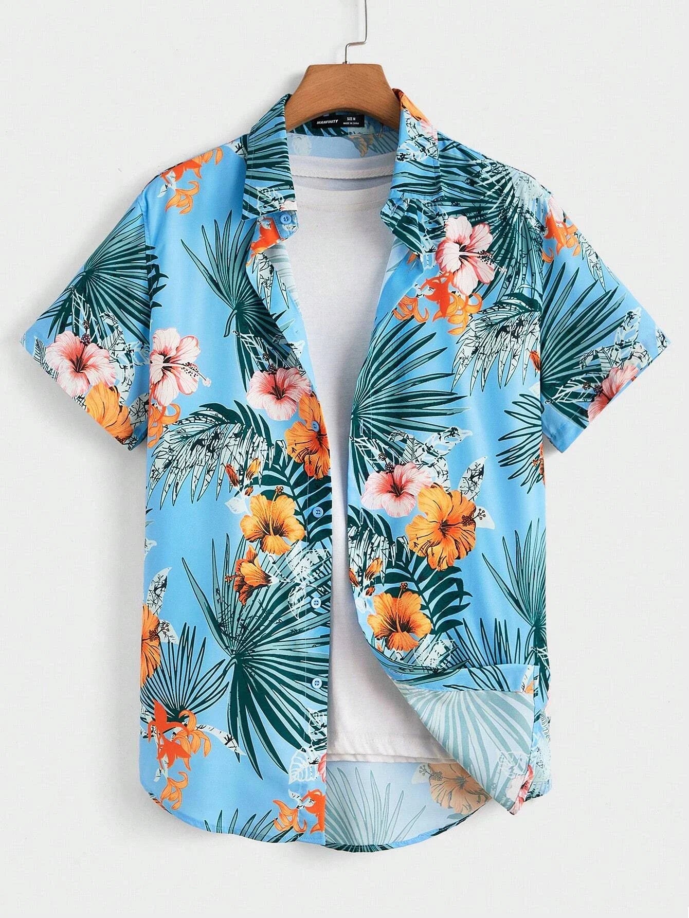 Coconut Tree 3D Print Sports Quick-dry Men Women Vacation Hawaiian Beach Plus-size Shirt Outdoor Casual Couple Short Sleeve Top