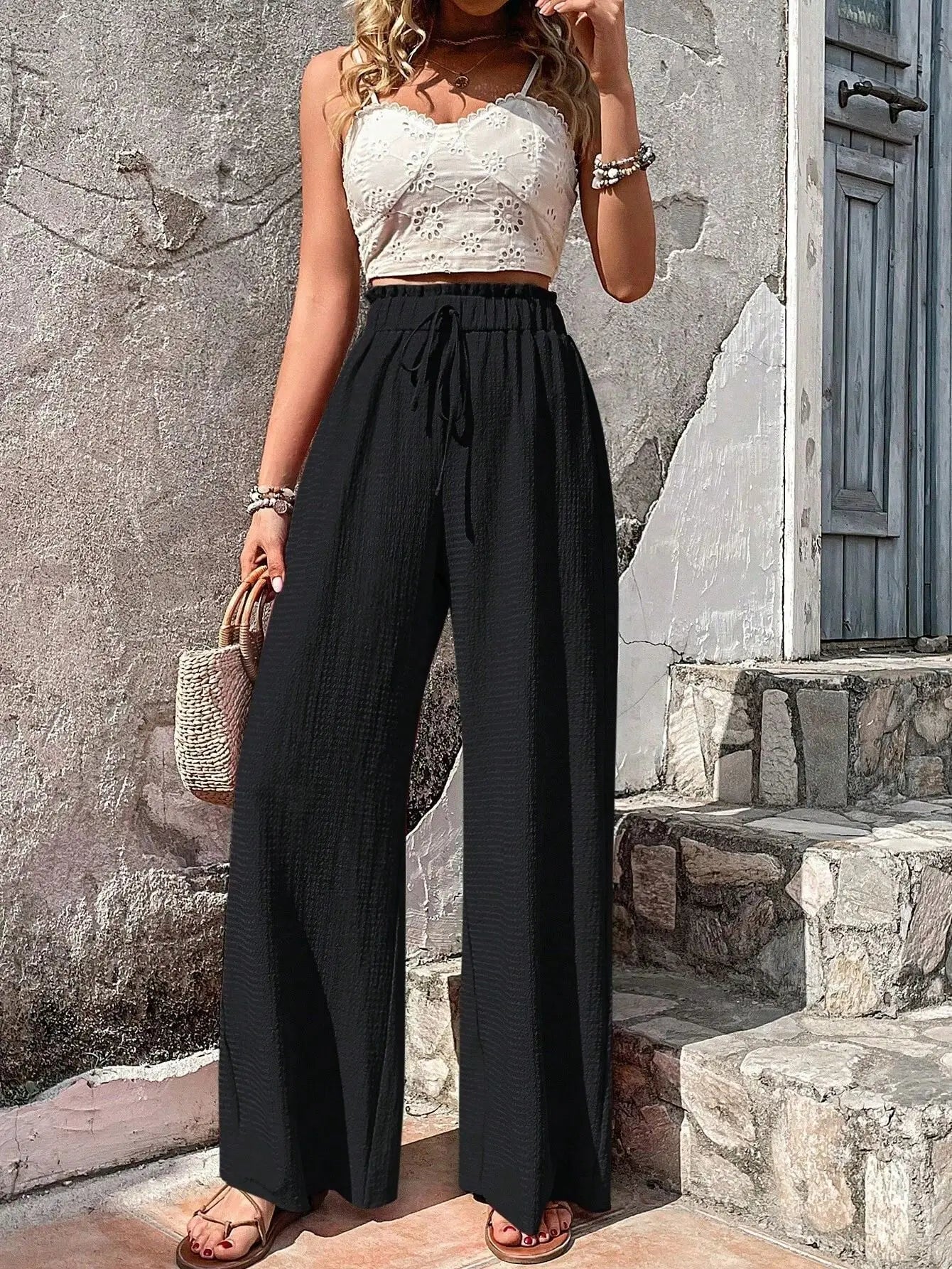 Amazon Temu Europe and the United States Cross-Border Women's Clothing 2024 Spring and Summer New Fashion Everything with Bubble