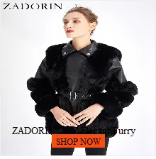 ZADORIN S-6XL Mink Coat Winter Black White Faux Fur Coat Woman Elegant Fluffy Faux Fur Jacket Top Short Fur Coats Woman Clothing