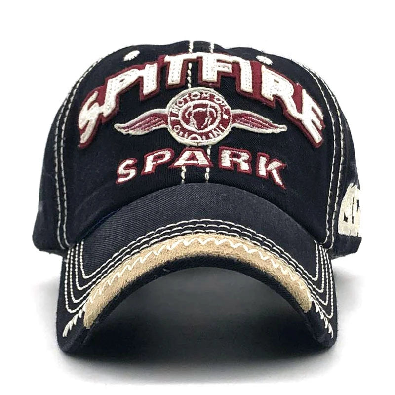 Men Hip Hop Rock Snapback Hat School Jeans Letter Printed Embroidered Baseball Cap Dance Cowboy Summer Women Club Party Visors