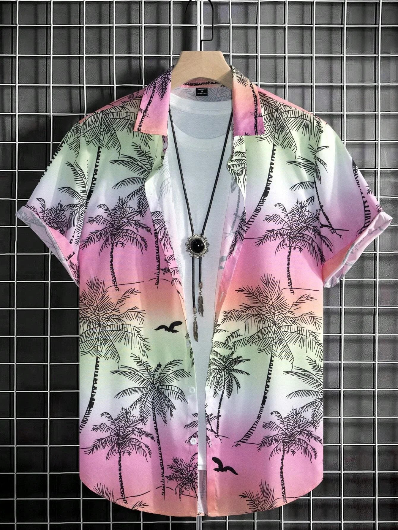 Coconut Tree 3D Print Sports Quick-dry Men Women Vacation Hawaiian Beach Plus-size Shirt Outdoor Casual Couple Short Sleeve Top