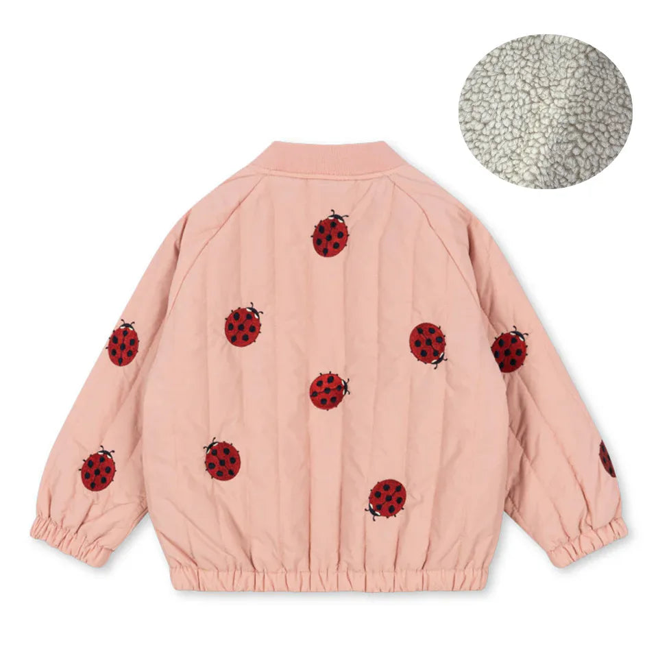 Children's Jackets 2024 Fall And Winter New Cartoon Fashion Boys And Girls Coat Cotton Warm Korean Jacket Children's Clothing