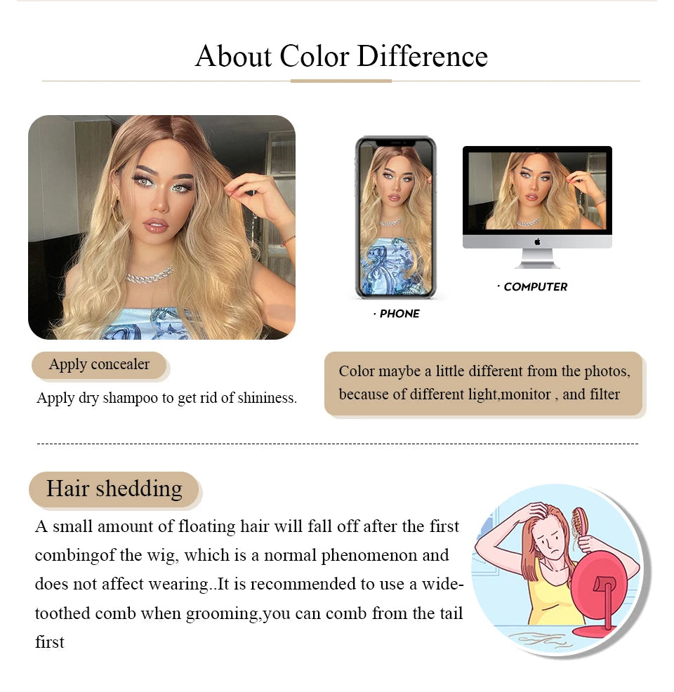 LOUIS FERRE Black Pink Ombre Synthetic Wigs for Cosplay Long Straight Layered Wigs with Bangs for Women Heat Resistant Fake Hair