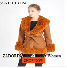 ZADORIN S-6XL Mink Coat Winter Black White Faux Fur Coat Woman Elegant Fluffy Faux Fur Jacket Top Short Fur Coats Woman Clothing