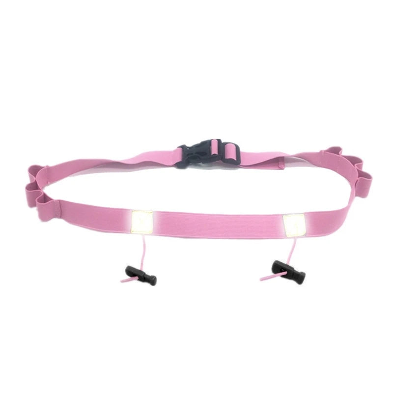 Running Belt for Race Number, Adjustable Number Belt with Gel Loop