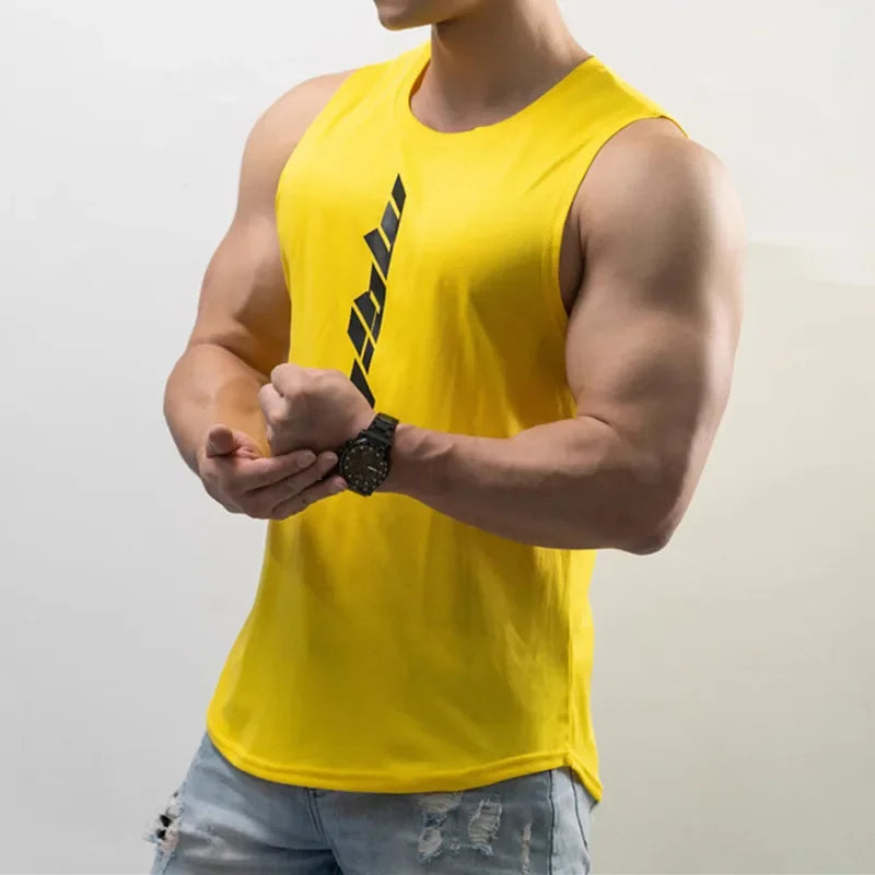 summer Fitness tops loose men tank top quick drying sleeveless t-shirt men basketball training vest mesh sports undershirt