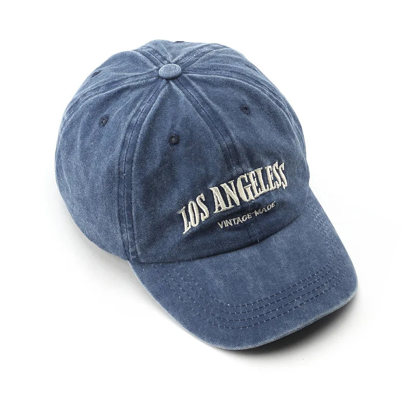 Cotton Baseball Cap for Men and Women Fashion Embroidery Hat Cotton Soft Top Caps Casual Retro Snapback Hats Unisex