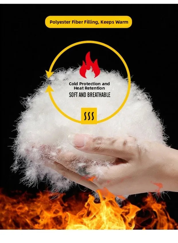 Men's down Pants Thiened Winter Outerwear Warm Long Trousers Du down Cold Resistance Cotton Pants Leisure Casual Sports