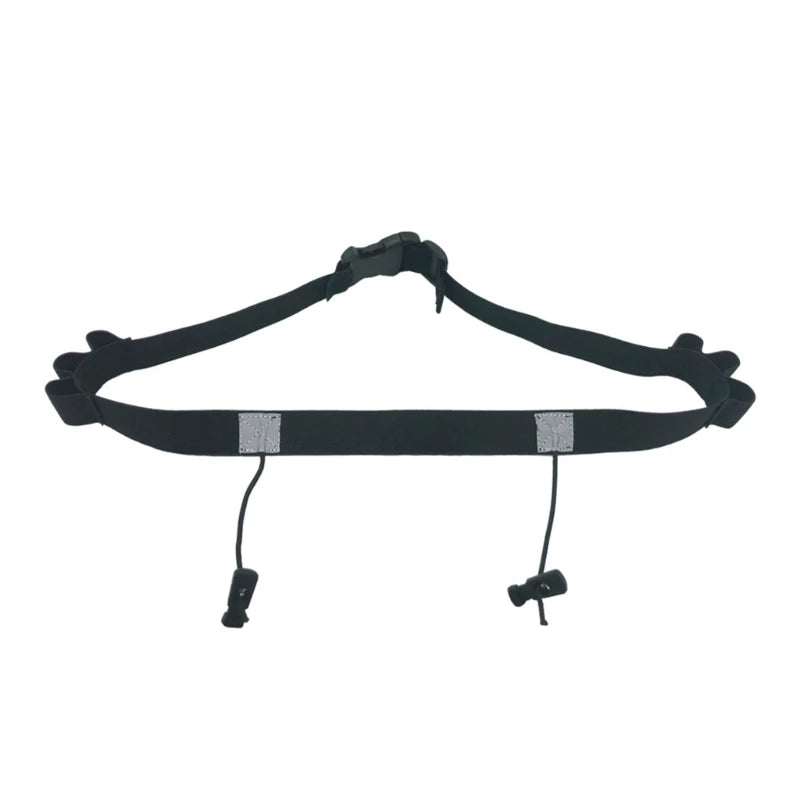 Running Belt for Race Number, Adjustable Number Belt with Gel Loop