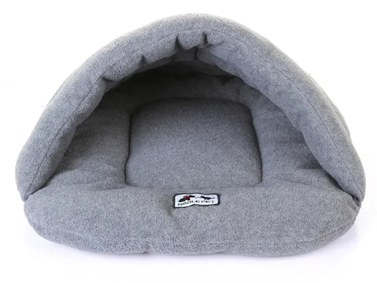 Winter warm slipper shape pet cushion house dog bed dog house soft comfortable cat dog bed house high quality products