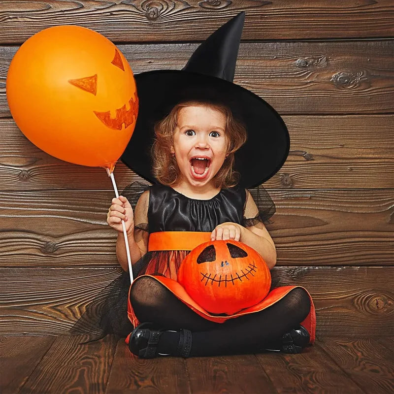 10/1pcs Halloween Wizard Hat Kids Adults Halloween Party Cosplay Costume Decoration Witch Hat Home Yard Hanging Horror Props