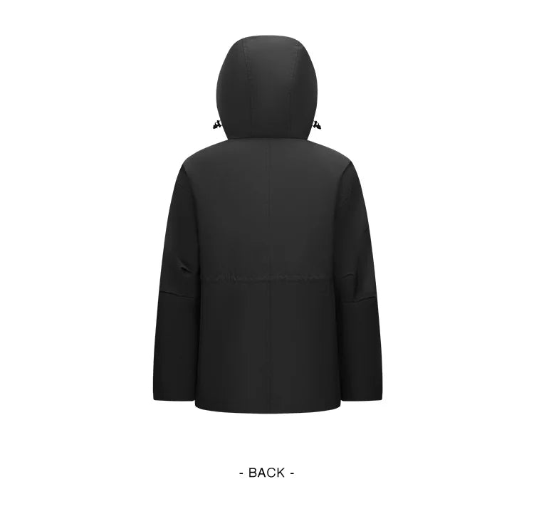 Semir Down Jacket Women 2024 New Two-Piece Three-in-One Outdoor Travel Daily Versatile Three-Resistant Outerwear for Women