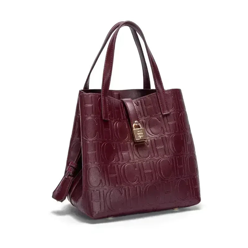 CH Ladies Handbag Bucket Bag Large Capacity Letter Element Ladies Handbag Classic Fashion Bags Luxury Brand Temperament