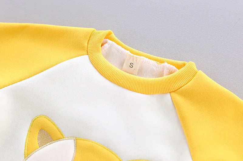 Baby Winter Clothing Suits Christmas Costume 2026 New Plush Warm Children Outerwear Pants 3PCS Fashion Boys Girls Kids Clothes