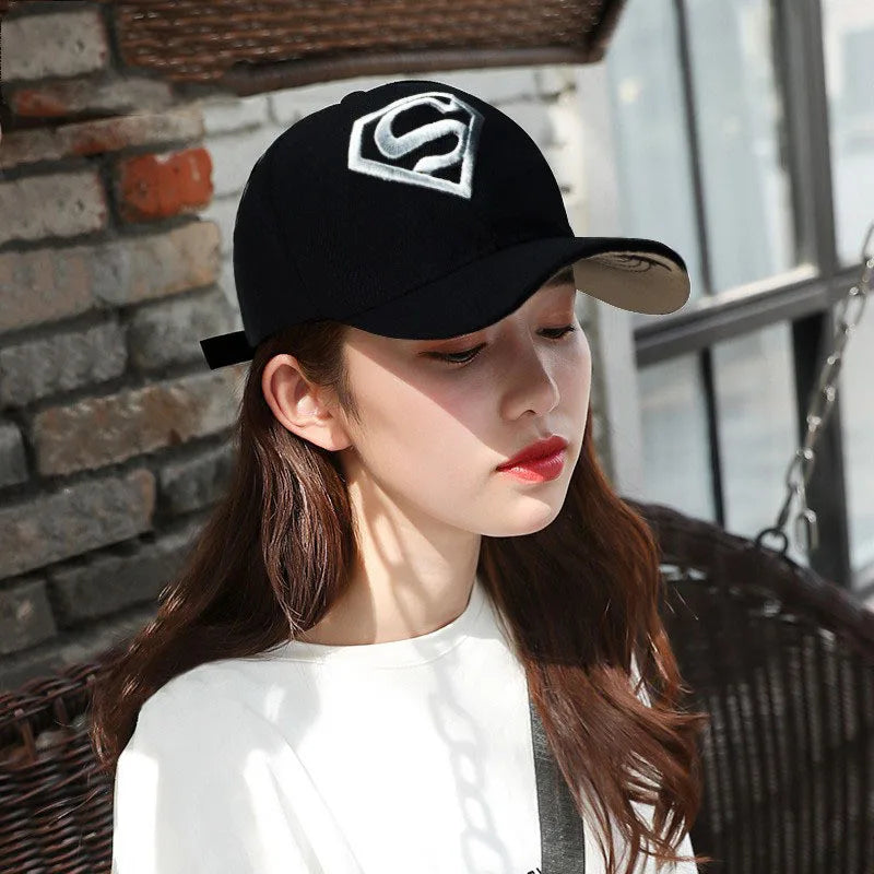 Street Superhero Embroidery Cap Cosplay Costume Adjustable Sun Hat Accessories Fashion Hip Hop Trucker Baseball Caps