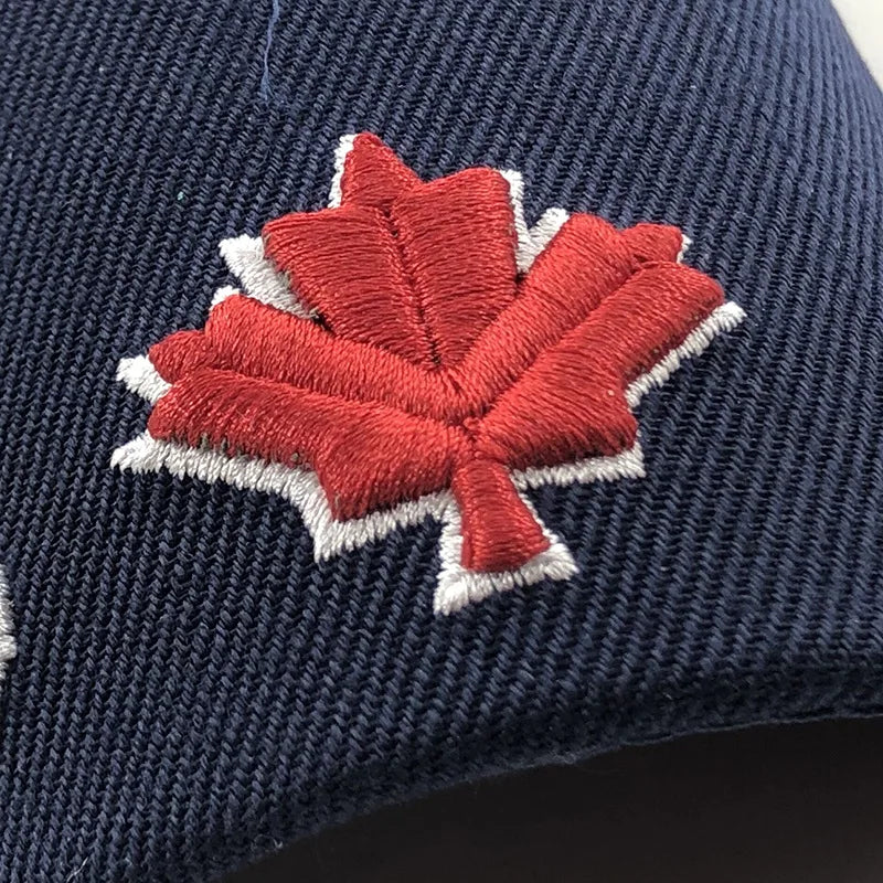 New Colors Contrast Canada Embroidered Baseball Cap For Men Women High Quality Snapback Hat Dad Hats Fishing Cap Bone Gorra