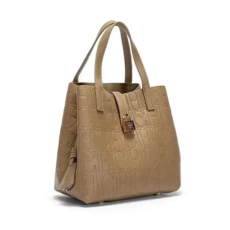 CH Ladies Handbag Bucket Bag Large Capacity Letter Element Ladies Handbag Classic Fashion Bags Luxury Brand Temperament