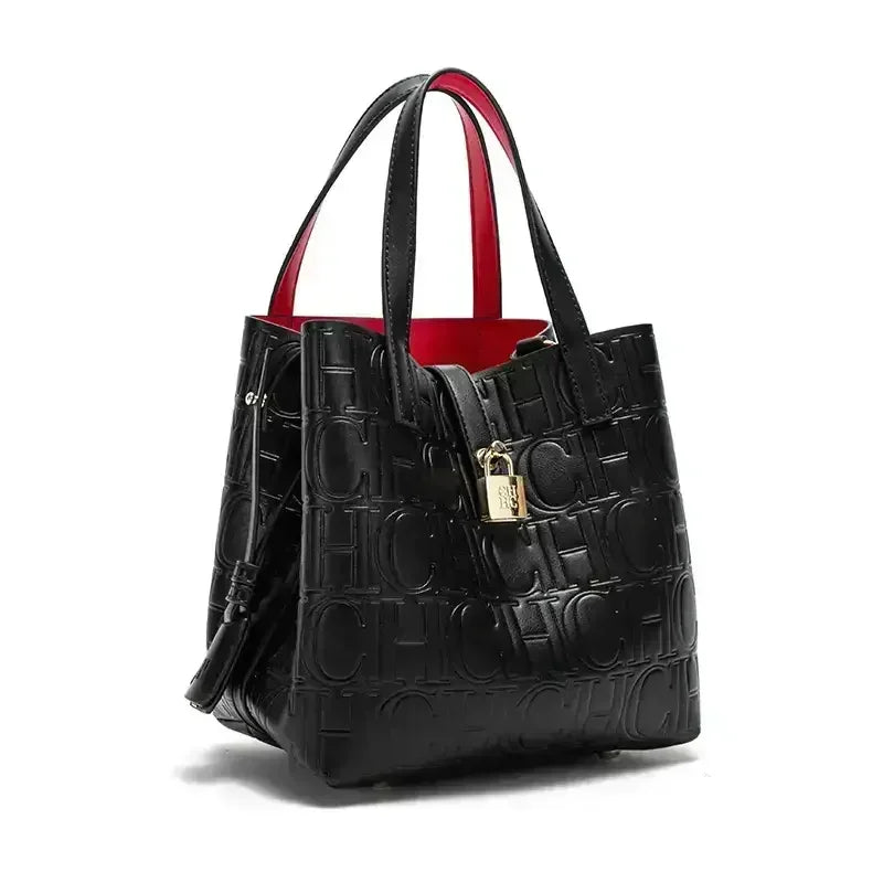 CH Ladies Handbag Bucket Bag Large Capacity Letter Element Ladies Handbag Classic Fashion Bags Luxury Brand Temperament