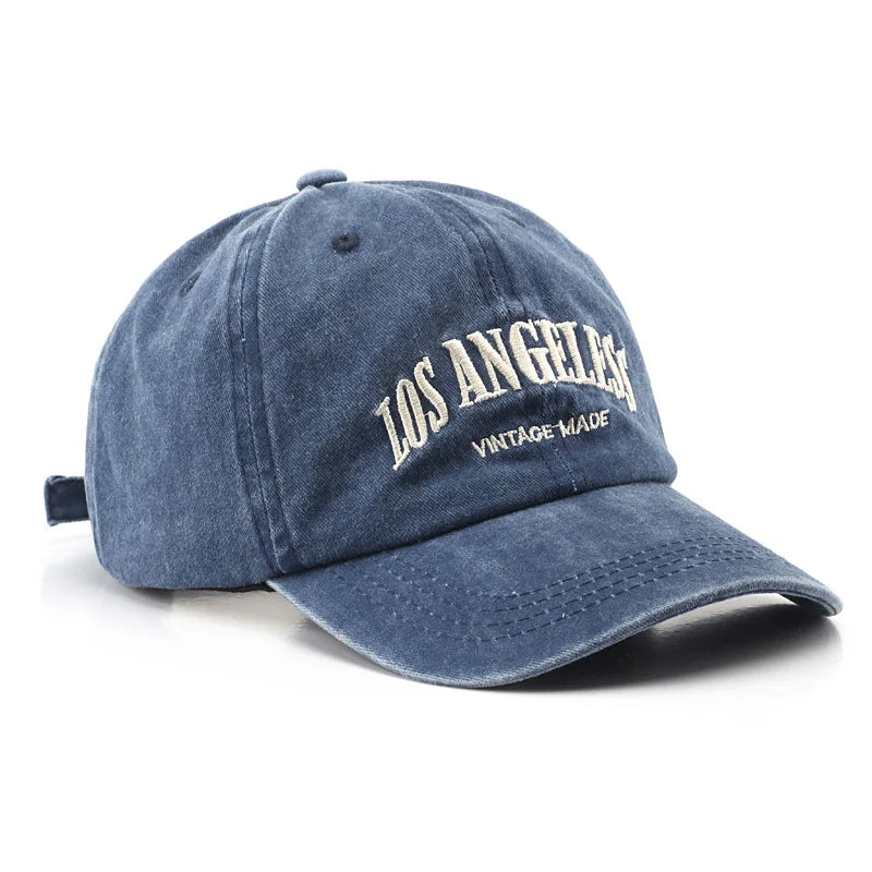Cotton Baseball Cap for Men and Women Fashion Embroidery Hat Cotton Soft Top Caps Casual Retro Snapback Hats Unisex