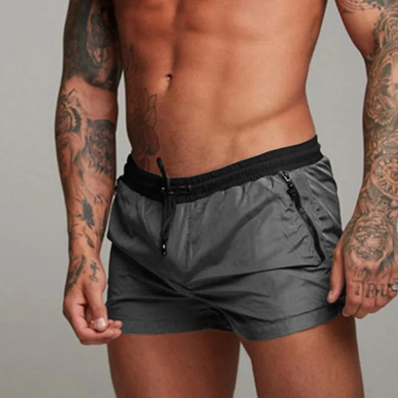 2025 Man Beach shorts Quick Dry Swimming Shorts gay Swimwear Man Swimsuit Swim Trunks Summer Bathing Beach Wear Surf Boxer mayo