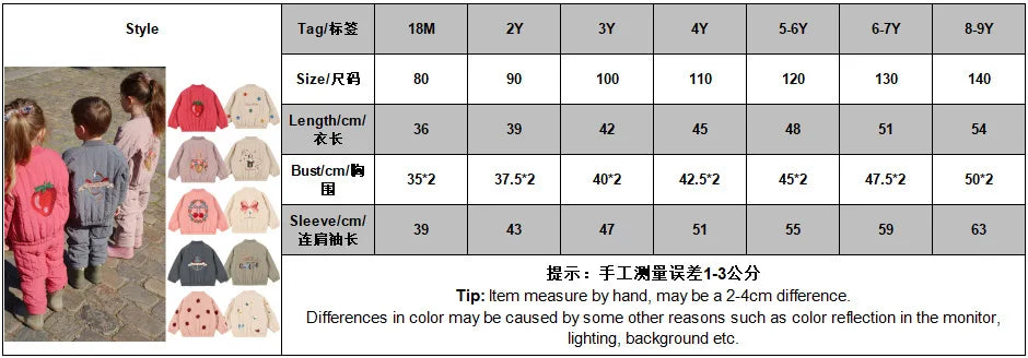 2025 KS Winter Baby Boys Cartoon Lambswool Jackets Kids Cotton Clothes Girls Jackets Outerwear Coats Boys Flight Suit Jackets