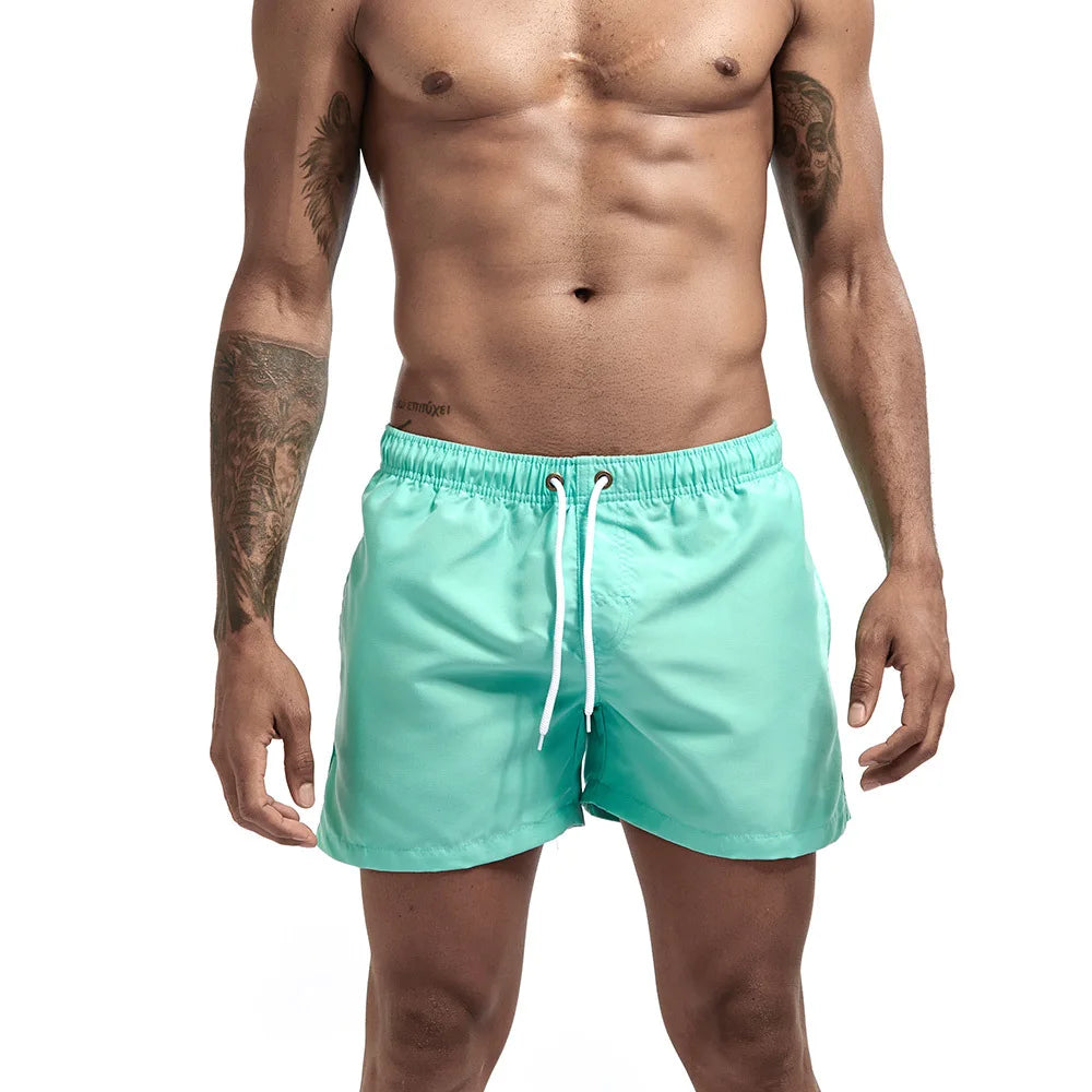 Swimsuits Man 2025 Summer Beach Shorts Mesh Lined Swimwear Board Shorts Male Men's Swimming Trunks Bathing Suit Sports Clothes