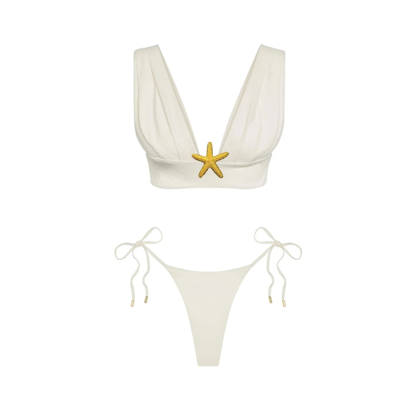 Sexy Bikini Set With Cover Up Luxury Woman Swimsuit Off Shoulder Swimwear High Waist Push Up Biquini Bathsuit Beach Outfits