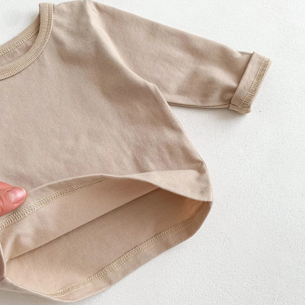 Infant Newborn Girls Boys Autumn Full Sleeve Striped Top Tees Kids Baby Casual Bottoming Shirts Toddler T-shirts Cotton Clothing