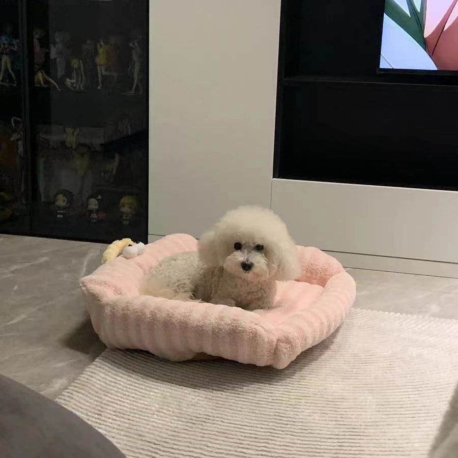 Puppy special sofa kennel winter warm pet Internet celebrity cat nest small dog dog sleeping mat cushion winter bed