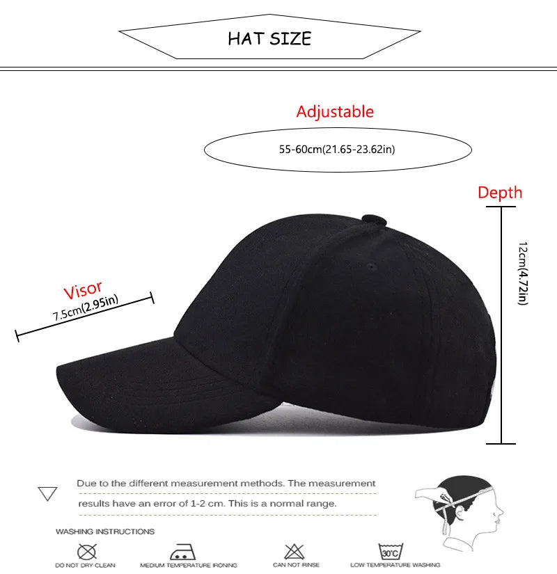 Casual Baseball Caps For Women Men Fashion Suede Hat Autumn Winter Outdoor Sun Caps Snapback Hats Unisex Solid Color Hip Hop Hat