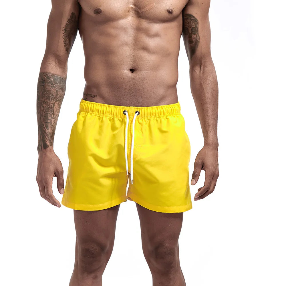 Swimsuits Man 2025 Summer Beach Shorts Mesh Lined Swimwear Board Shorts Male Men's Swimming Trunks Bathing Suit Sports Clothes