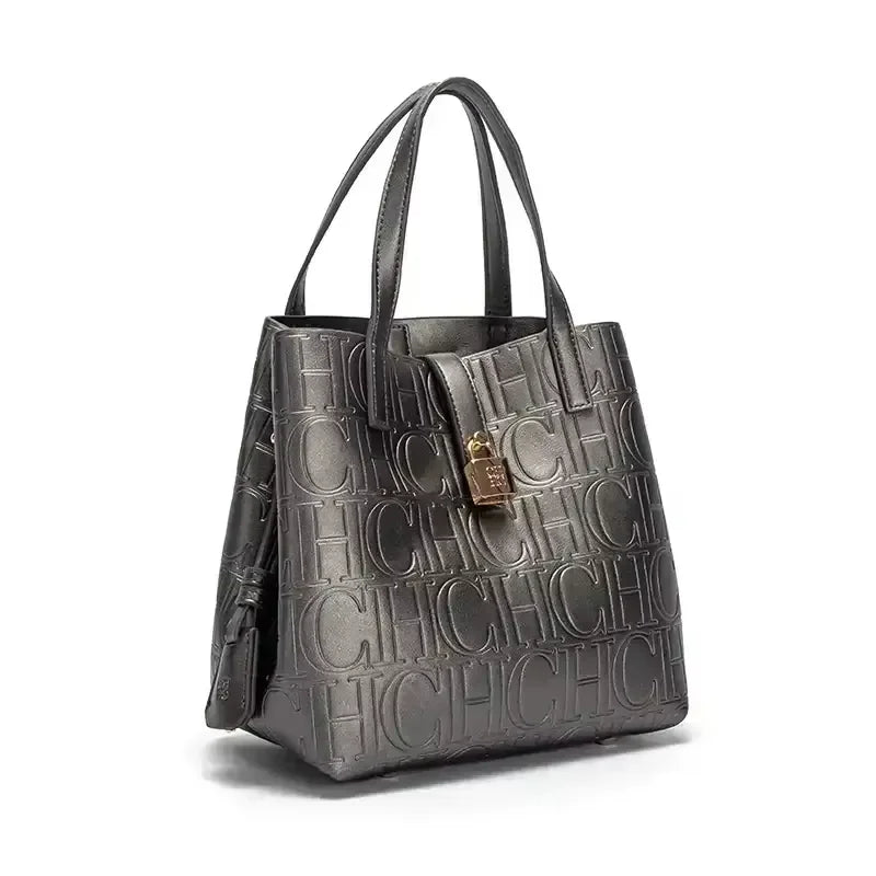 CH Ladies Handbag Bucket Bag Large Capacity Letter Element Ladies Handbag Classic Fashion Bags Luxury Brand Temperament