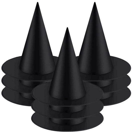 10/1pcs Halloween Wizard Hat Kids Adults Halloween Party Cosplay Costume Decoration Witch Hat Home Yard Hanging Horror Props