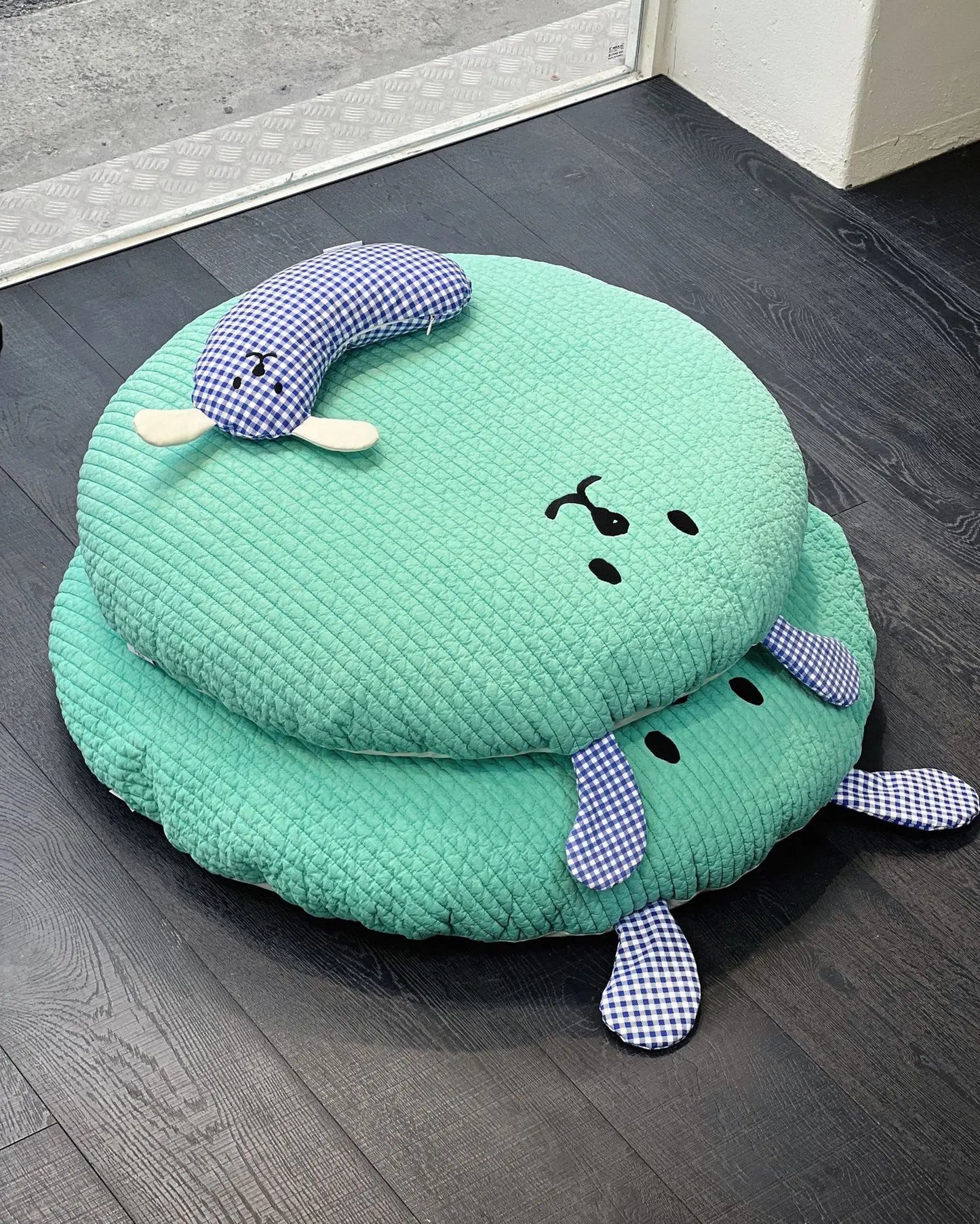 Ins Style New Pet Products Cat Dog Deep Sleep U-shaped Pillow Cotton Removable and Washable Chin Pad