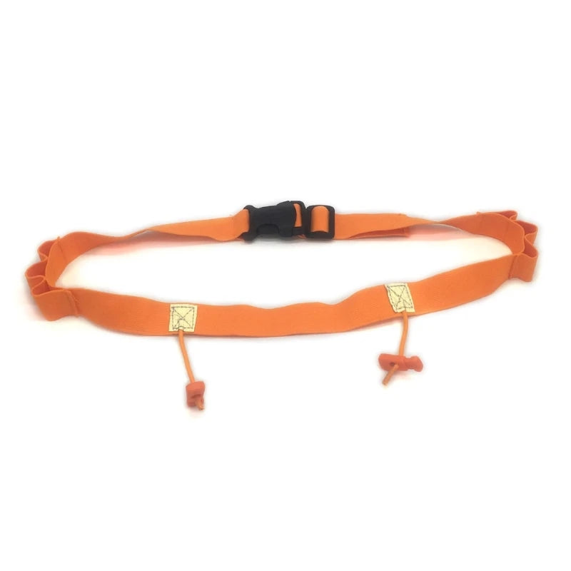 Running Belt for Race Number, Adjustable Number Belt with Gel Loop