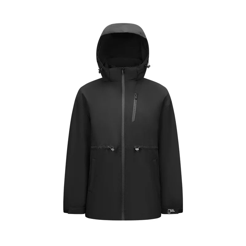 Semir Down Jacket Women 2024 New Two-Piece Three-in-One Outdoor Travel Daily Versatile Three-Resistant Outerwear for Women