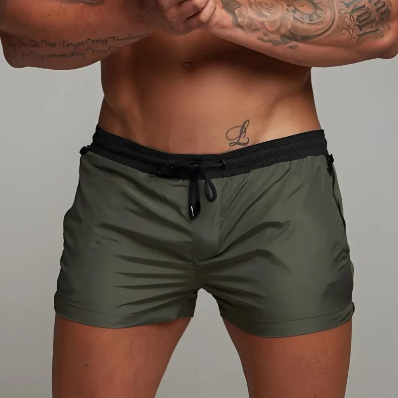 2025 Man Beach shorts Quick Dry Swimming Shorts gay Swimwear Man Swimsuit Swim Trunks Summer Bathing Beach Wear Surf Boxer mayo