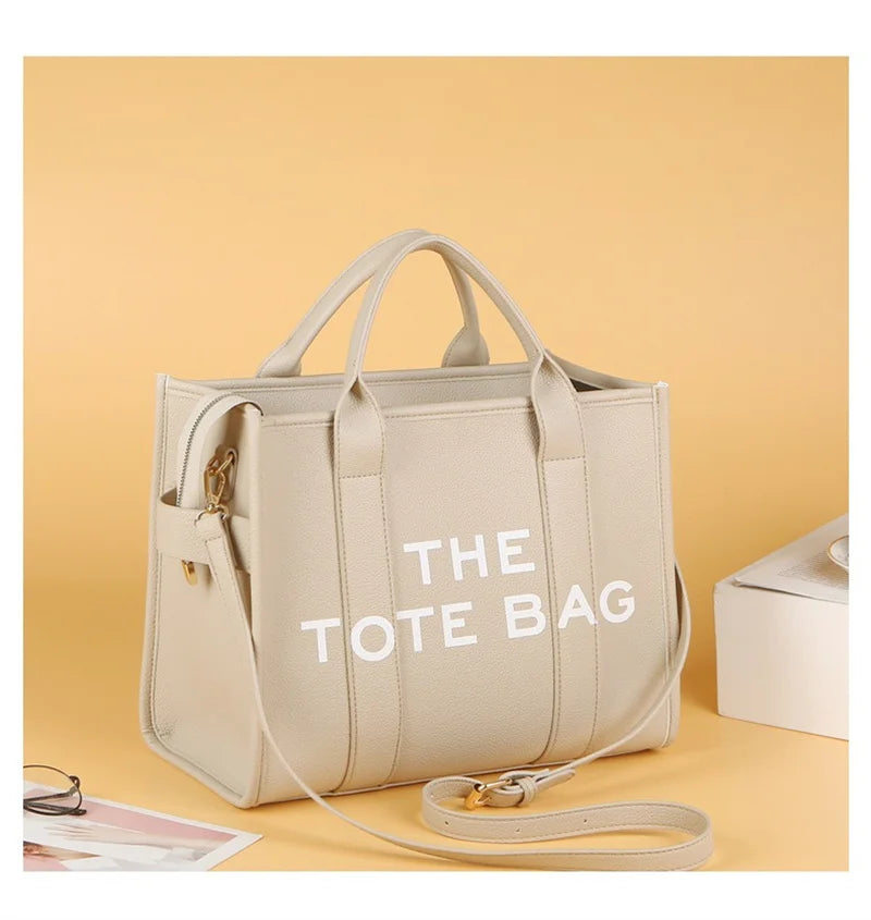 Tote Bag For Women PU Leather Handbag Personality Large Capacity Underarm Shoulder Bags Designer Bag Fashion Crossbody Bag 2024