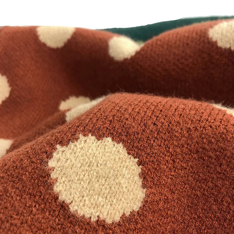 MILANCEL Autumn Winter Vintage Look Kids Boys Sweaters Polka Dot Girls Knitwear Outwear Boys Pullover for 1-6Y