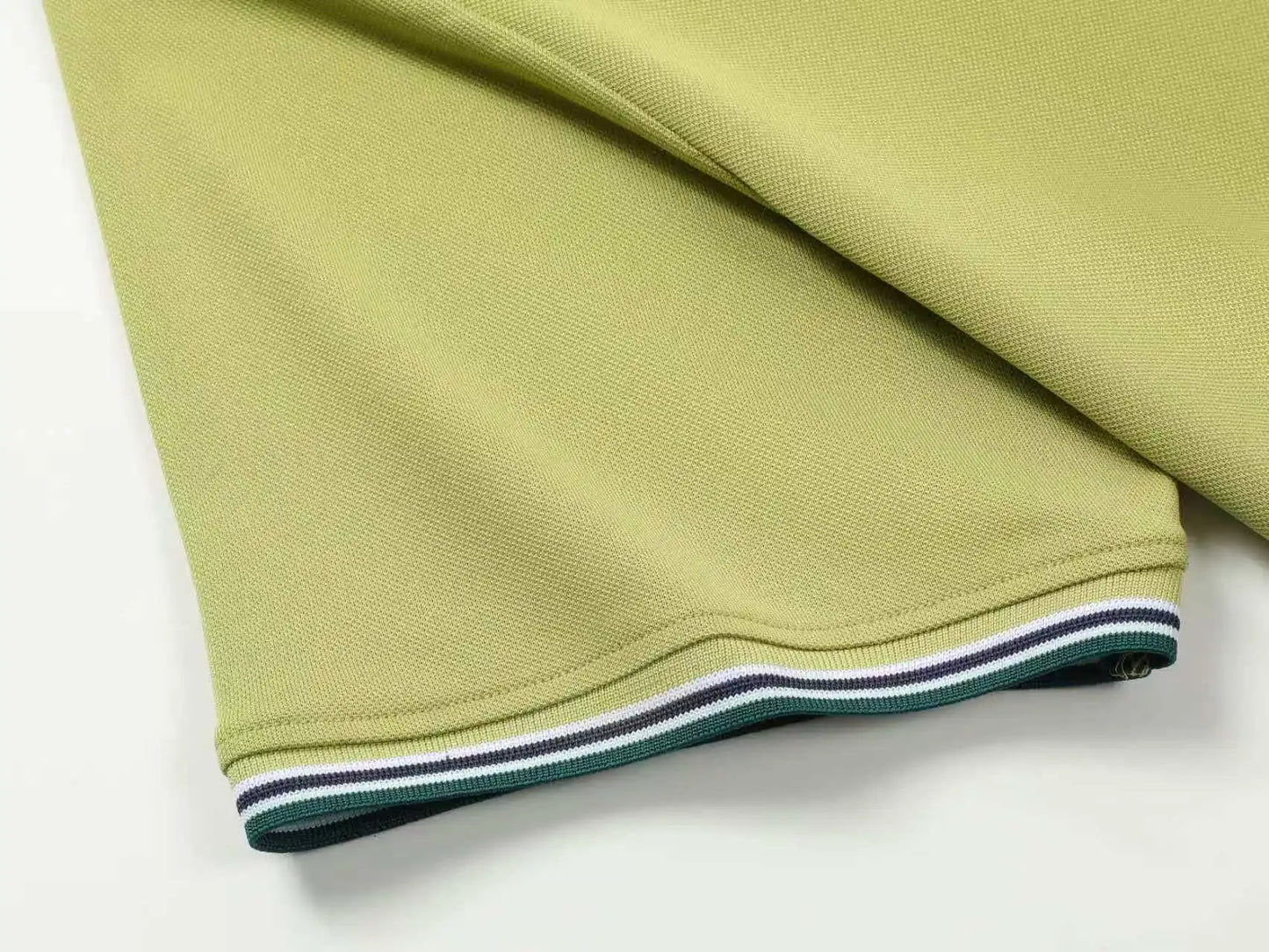 Golf Fashion Colorful Solid Color Collar Knitted Shirt Men's and Women's Casual 2026 Summer Short sleeved Top T-shirt