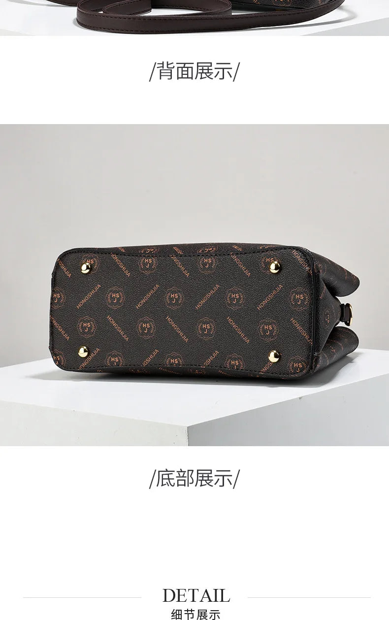2024 New Women Luxury Handbag Purses Designer Leather Female Shoulder Crossbody Messenger Bags for Female Elegant Tote Sac